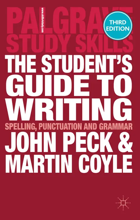 Cover of The Student's Guide to Writing