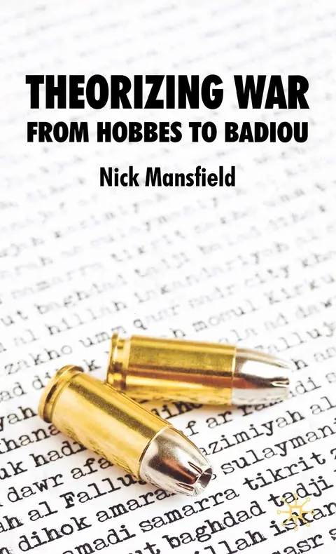 Cover of Theorizing War