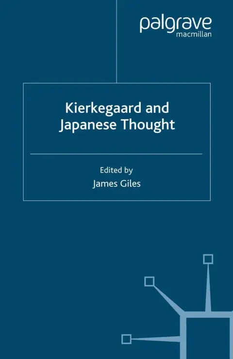 Cover of Kierkegaard and Japanese Thought
