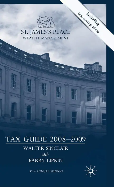 Cover of St James's Place Tax Guide 2008-2009