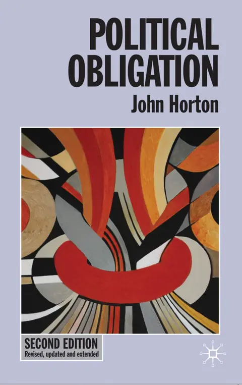 Cover of Political Obligation