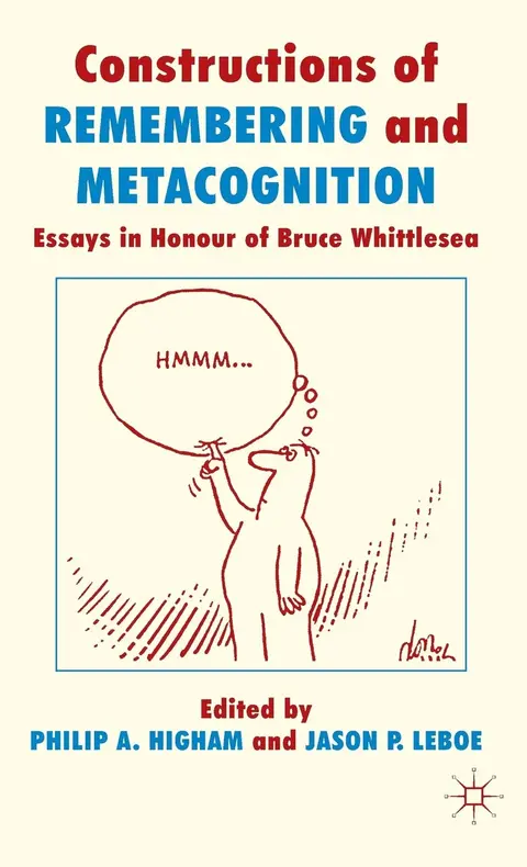 Cover of Constructions of Remembering and Metacognition