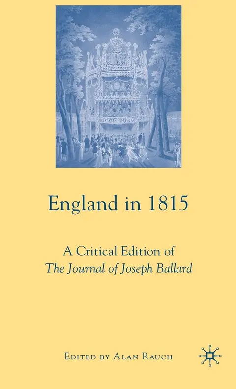 Cover of England in 1815