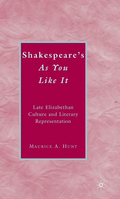 Cover of Shakespeare's as You Like It