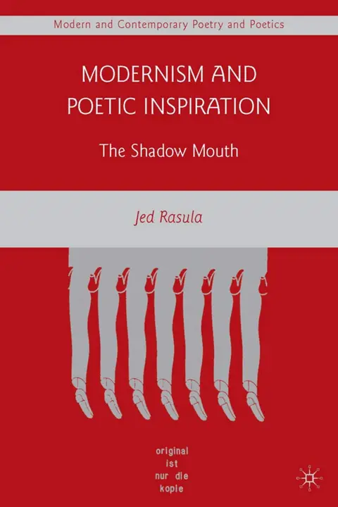 Cover of Modernism and Poetic Inspiration