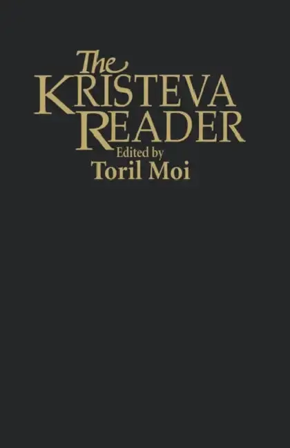 Cover of Kristeva Reader