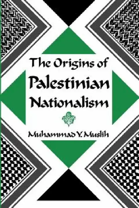Cover of The Origins of Palestinian Nationalism