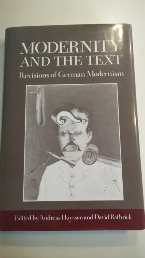 Cover of Huyssen