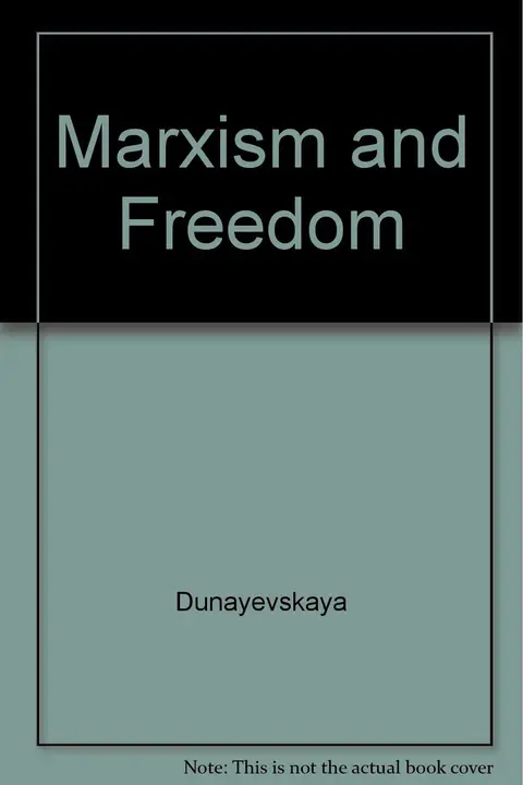Cover of Marxism & Freedom