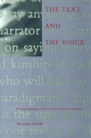 Cover of The Text and the Voice