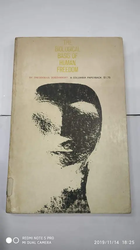 Cover of Dobzhansky