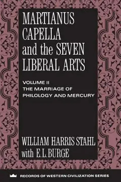 Cover of Martianus Capella and the Seven Liberal Arts