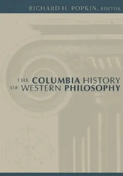 Cover of The Columbia History of Western Philosophy
