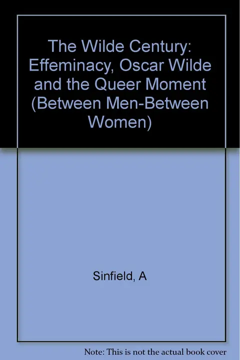 Cover of The Wilde Century