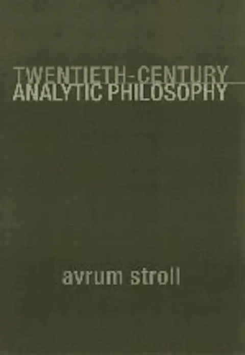 Cover of Twentieth-Century Analytic Philosophy