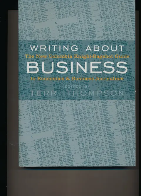 Cover of Writing About Business