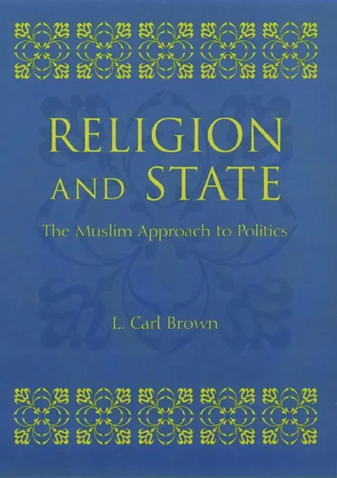 Cover of Religion and State