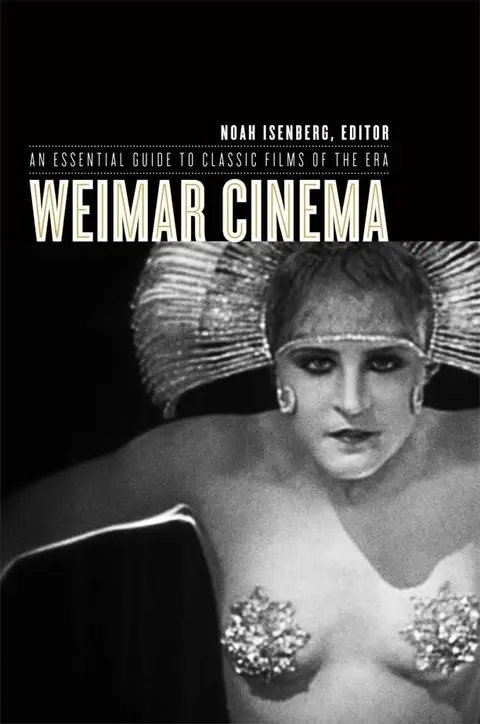 Cover of Weimar Cinema