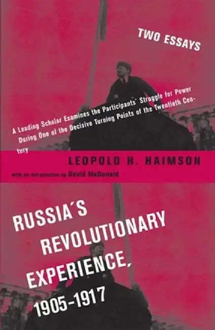 Cover of Russia's Revolutionary Experience, 1905-1917