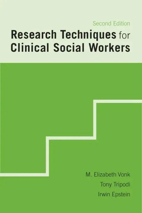 Cover of Research Techniques for Clinical Social Workers