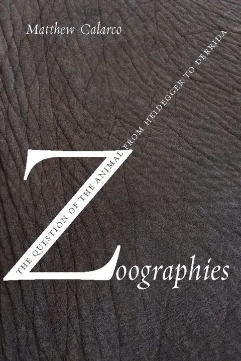 Cover of Zoographies