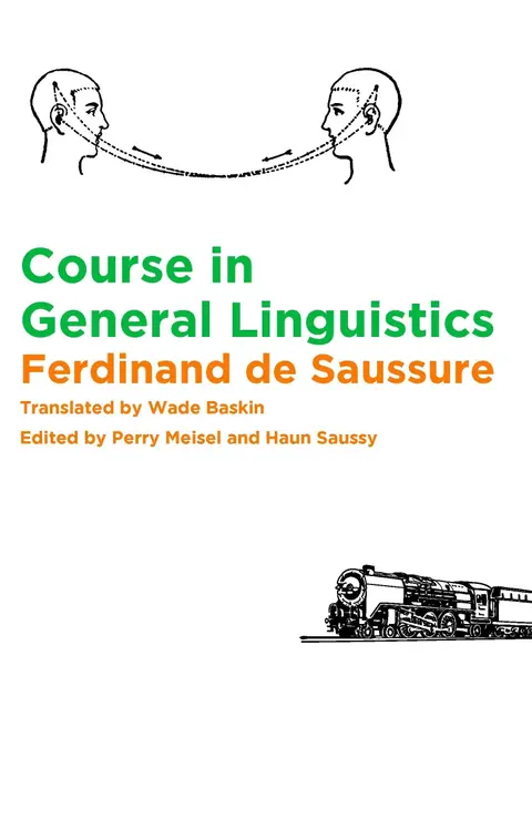 Cover of Course in General Linguistics
