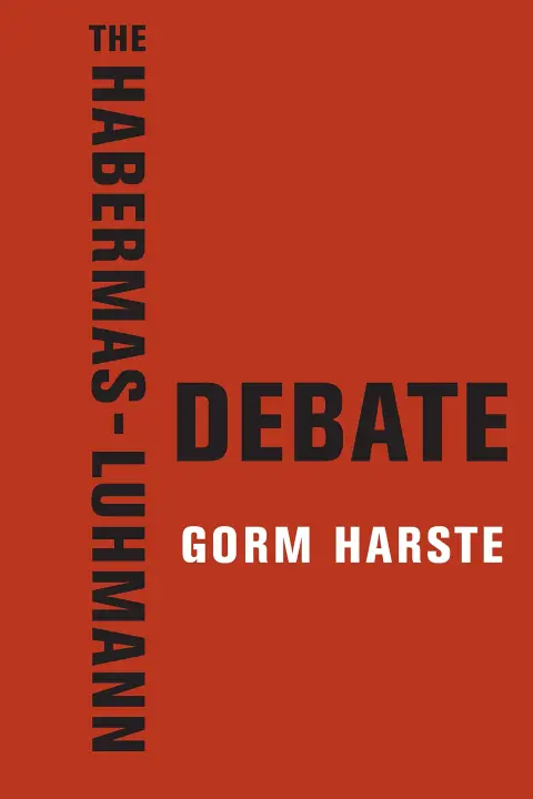 Cover of The Habermas-Luhmann Debate