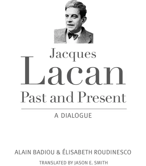 Cover of Jacques Lacan, Past and Present