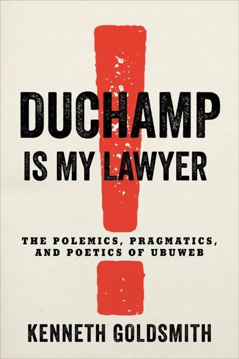 Cover of Duchamp Is My Lawyer