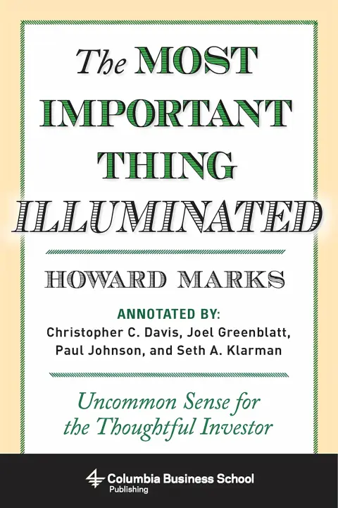 Cover of The most important thing illuminated