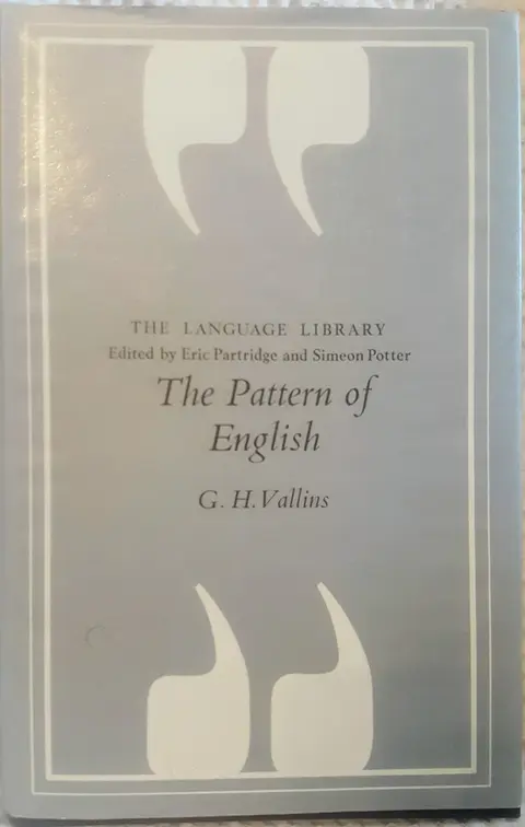 Cover of Pattern of English
