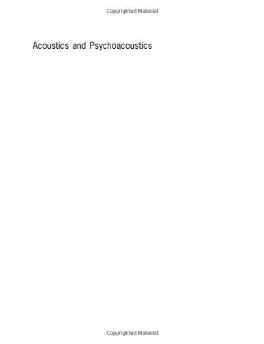 Cover of Acoustics and Psychoacoustics