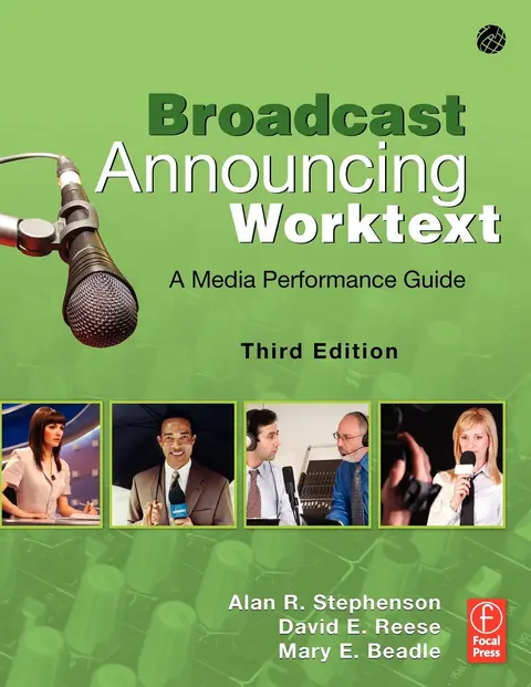 Cover of Broadcast Announcing Worktext