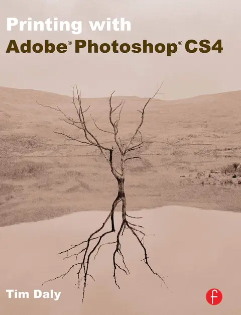 Cover of Printing with Adobe Photoshop CS4