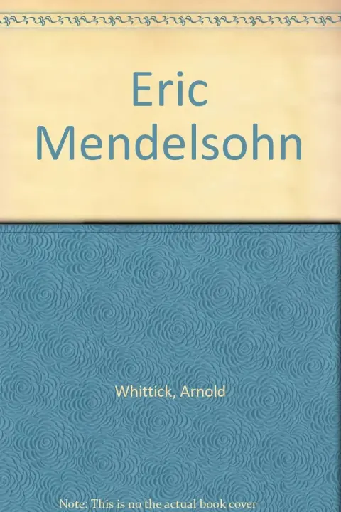 Cover of Eric Mendelsohn