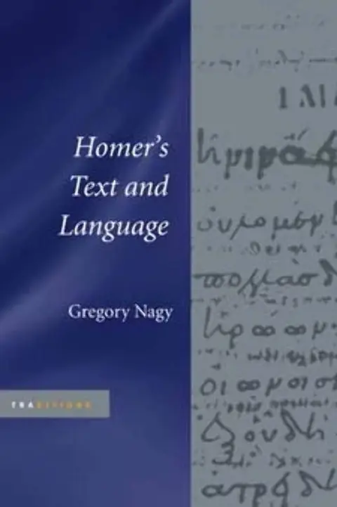 Cover of Homer's Text and Language