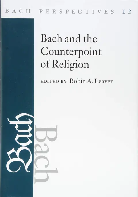 Cover of Bach Perspectives, Volume 12