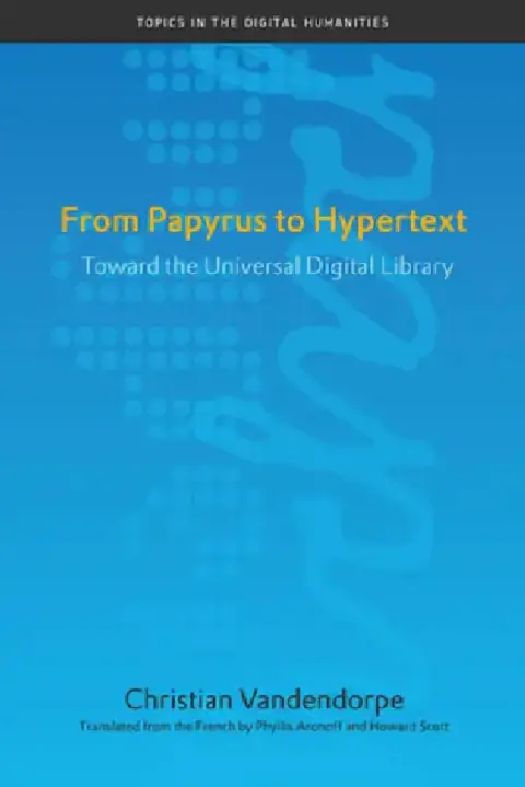 Cover of From Papyrus to Hypertext