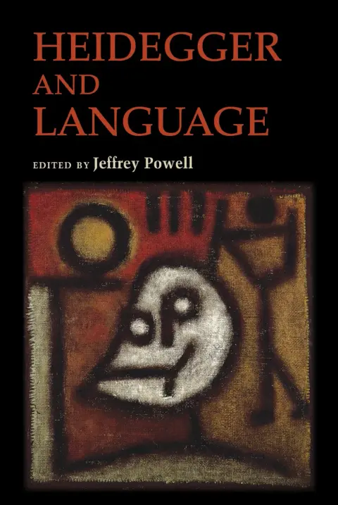 Cover of Heidegger and Language