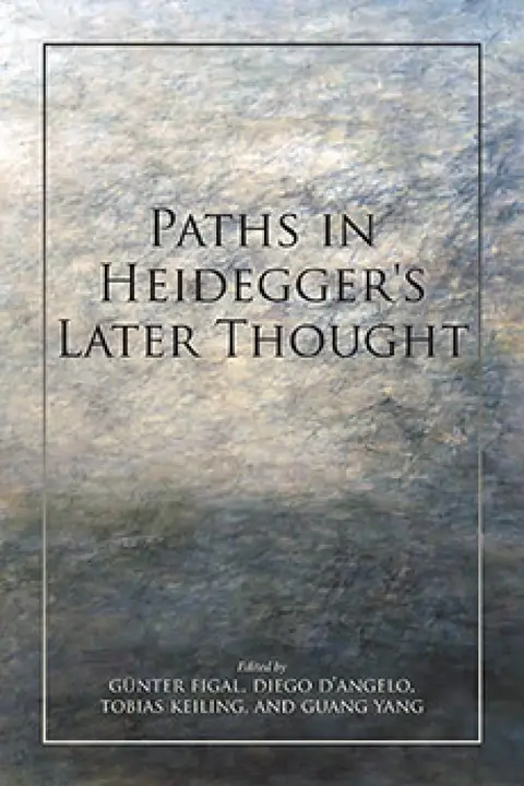 Cover of Paths in Heidegger's Later Thought