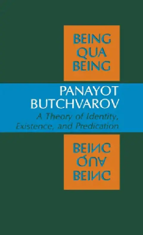Cover of Being Qua Being