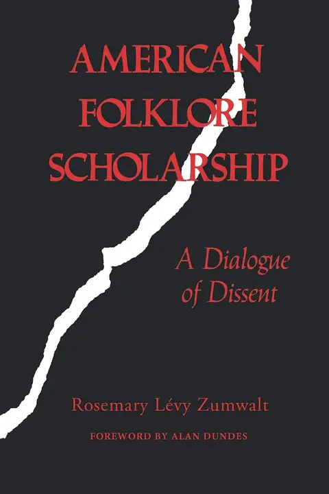 Cover of American Folklore Scholarship