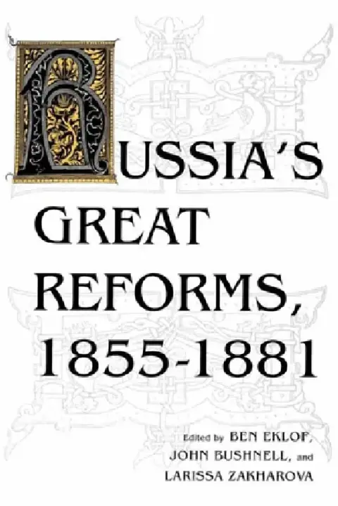 Cover of Russia S Great Reforms, 1855 1881
