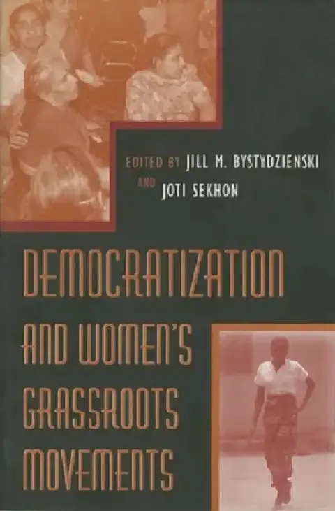Cover of Democratization and Women's Grassroots Movements