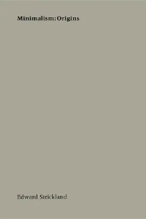 Cover of Minimalism