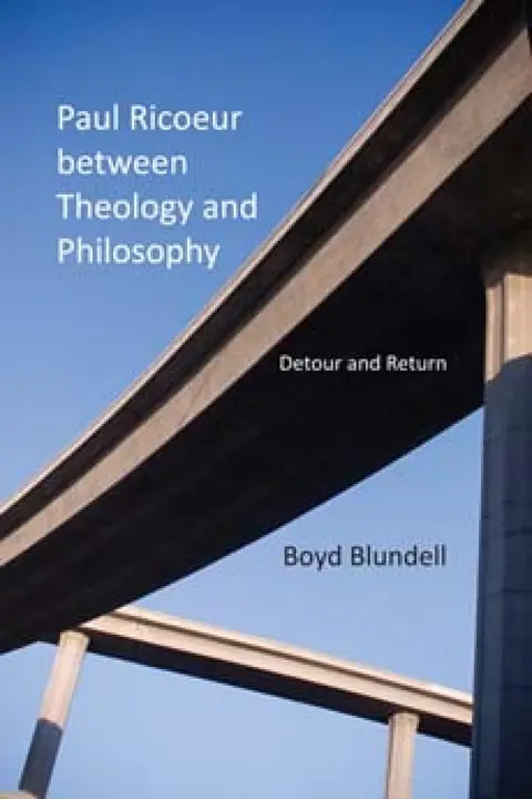 Cover of Paul Ricoeur Between Theology and Philosophy