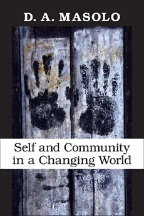 Cover of Self and Community in a Changing World