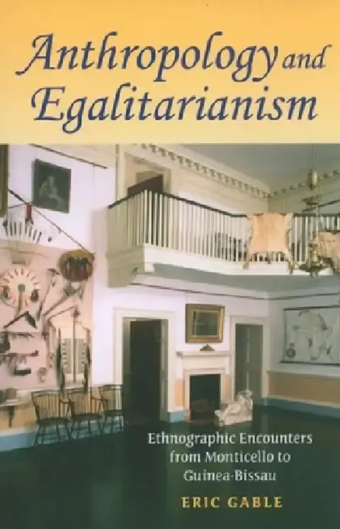 Cover of Anthropology and Egalitarianism