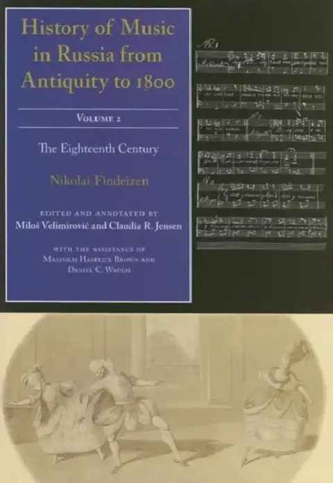 Cover of History of Music in Russia from Antiquity to 1800, Vol. 2