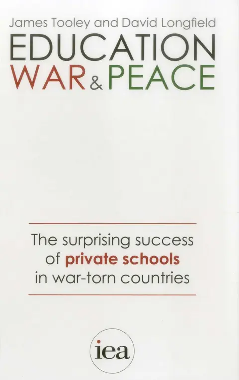 Cover of Education, War and Peace